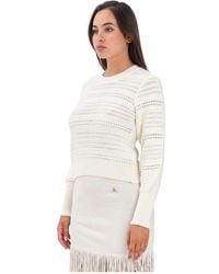 Akep - Round-Neck Knitwear - Lyst