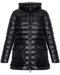 Moncler - Jassen ,Zwart ,Polyester Jasmin Down Jacket - Lyst