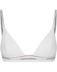 DSquared² - Sportlicher weißer triangel-bh - Lyst