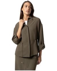 Kocca - Jassen ,Groen ,Leer Jacket Annettex - Lyst