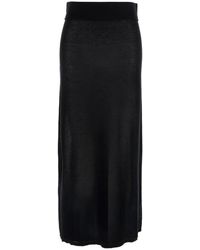 TOTEME - Midi Skirts - Lyst