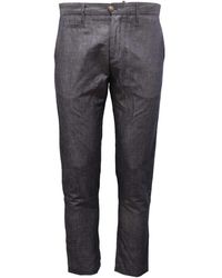 Officina 36 - Slim-Fit Trousers - Lyst