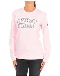 North Sails - Gerippter Rundhalsausschnitt Pullover - Lyst