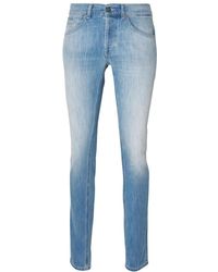 Dondup - George slim fit blaue jeans - Lyst