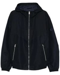 HUGO - Jassen ,Blauw ,Polyester H-Cireno 4 Jacket - Lyst