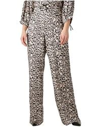 Jansen Amsterdam - Weite Lange Romana Hose - Lyst