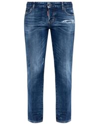 DSquared² - Jeans ,Blauw ,Leer Jeans Jenna - Lyst