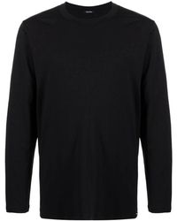 Tom Ford - Schwarzes t-shirt mit logo patch - Lyst