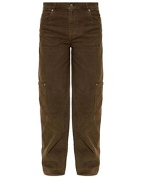 Moncler - Jeans ,Bruin ,Katoen Cargo Jeans - Lyst