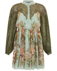 Alberta Ferretti - Short Dresses - Lyst