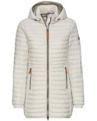 Camel Active - Jassen ,Wit ,Gerecyclede Polyamide Pufferjas - Lyst