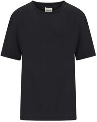 KHAITE - Tops ,Zwart ,Katoen Mae T-Shirt - Lyst