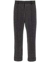 Balmain - Straight Trousers - Lyst