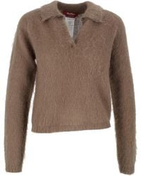 Max Mara - V-Neck Knitwear - Lyst