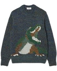 Lacoste - Round-Neck Knitwear - Lyst