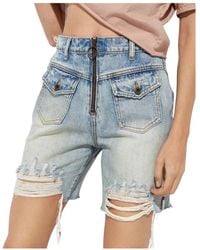 One Teaspoon - Shorts > denim shorts - Lyst