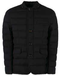 Moorer - Kaschmir Zwei-Knopf-Blazer Mit Gänsedaunen - Lyst