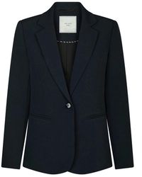 Neo Noir - Jassen ,Blauw ,Donkerblauwe Francine Suite Blazer - Lyst
