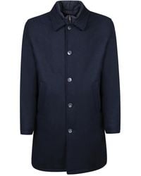 Herno - Single-Breasted Coats - Lyst