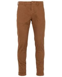 Fay - Slim-Fit Trousers - Lyst