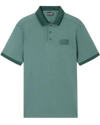 EA7 - Jersey Polo - Lyst