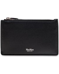 Max Mara - Accessoires ,Zwart ,Leer Wallets & Cardholders - Lyst