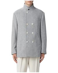 Brunello Cucinelli - Double-Breasted Coats - Lyst