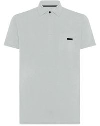 Rrd - Tops ,Wit ,Katoen Witte Stretch Jersey Polo Revo - Lyst