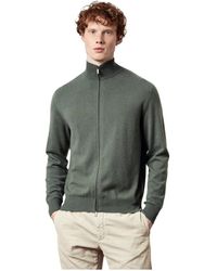 Massimo Alba - Sweatshirts & hoodies > zip-throughs - Lyst