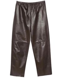 Antonelli - Broeken ,Bruin ,Leer Tatiana 231 Leren Broek - Lyst
