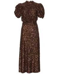 ROTATE BIRGER CHRISTENSEN - Midi Dresses - Lyst