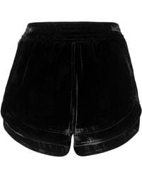 Philipp Plein - Velvet Hot Pants - Lyst