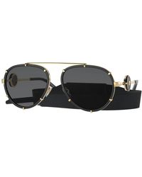 Versace - Sonnenbrillen occhiali da sole ve2232 143887 con laccio - Lyst