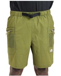 The North Face - Grüne olive class v pathfinder shorts - Lyst