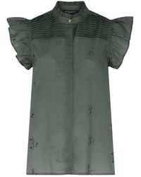 Bruuns Bazaar - Overhemden ,Groen ,Blouses - Lyst