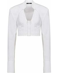 Balmain - Blouses - Lyst