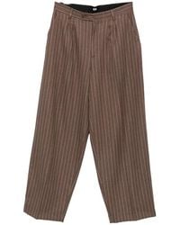 Gcds - Pinstripe-Pattern Pleated Trousers - Lyst