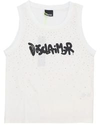 DISCLAIMER - Sleeveless Tops - Lyst