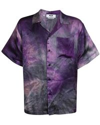 MSGM - Short Sleeve Shirts - Lyst