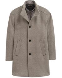 Bugatti - Single-Breasted Coats - Lyst