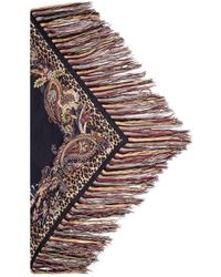 Etro - Accessoires ,Bruin ,Silky Scarves - Lyst