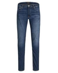 Emporio Armani - Jeans cinque tasche slim fit denim - Lyst