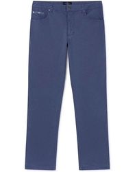 Hackett - Broeken ,Blauw ,Katoen Trinity Broeken - Lyst