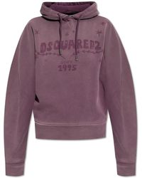 DSquared² - Sweatshirt Met Logo - Lyst