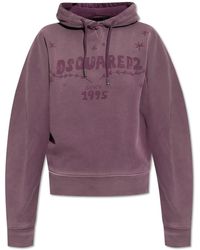 DSquared² - Sweatshirt Met Logo - Lyst