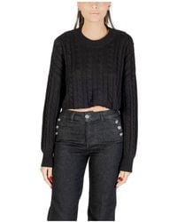 ONLY - Round-Neck Knitwear - Lyst