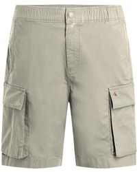 Calvin Klein - Korte Broeken ,Katoen Elastische Regular Fit Shorts - Lyst