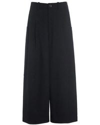 Bitte Kai Rand - Broeken ,Zwart ,Zwarte Bouclino Broek Stijlvol En Comfortabel - Lyst