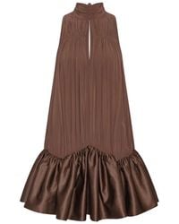 ROTATE BIRGER CHRISTENSEN - Ruffled Mini Dress - Lyst