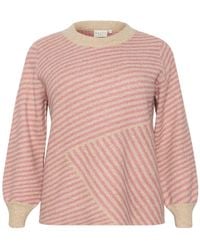 Kaffe - Round-Neck Knitwear - Lyst